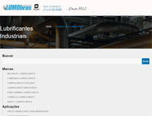 Tablet Screenshot of lumobras.com.br